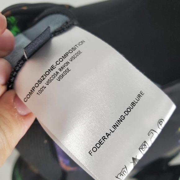 NEW Alexander McQueen SZ XS Black Butterfly Ruched Cocktail Dress 2012 Bodycon - Picture 10 of 12